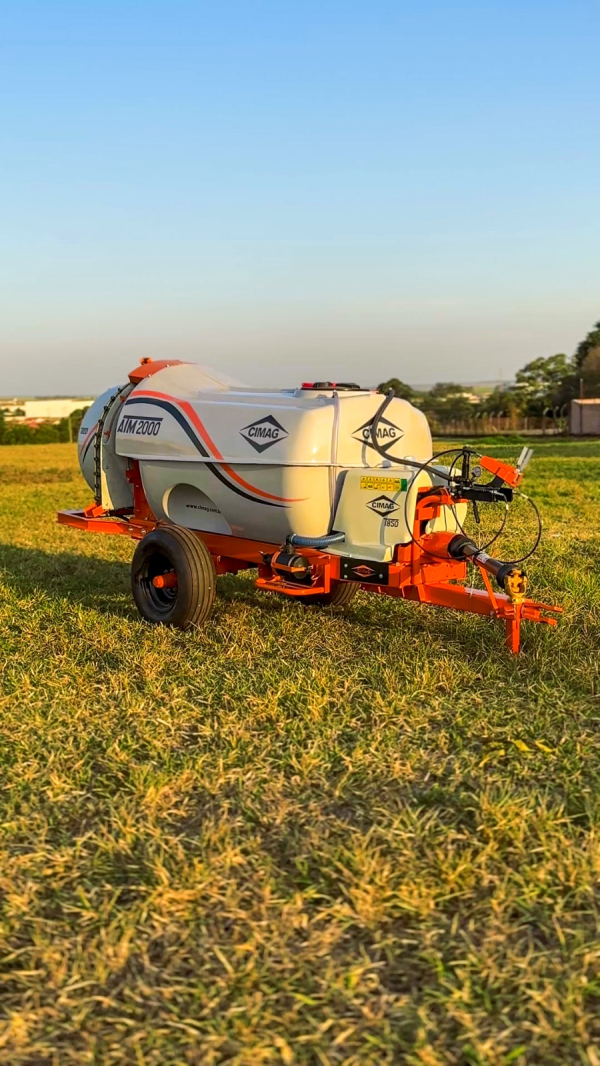 PULVERIZADOR ATOMIZADOR 2000L DE ARRASTO 
