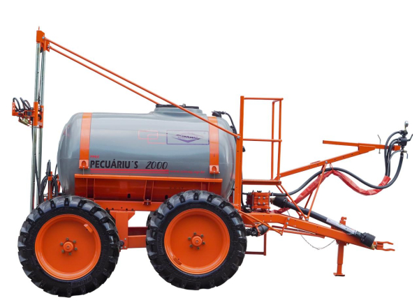 PULVERIZADOR PECUÁRIO 2000L 4R ARO 24'' - CIMAG